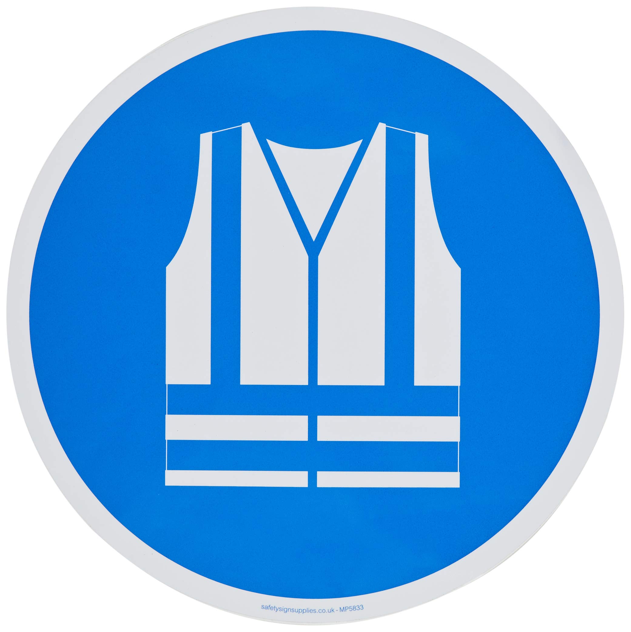 Hi vis symbol floor graphics