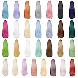 UTIEHD 100cm / 40 Inch Long Wig, Universal Anime