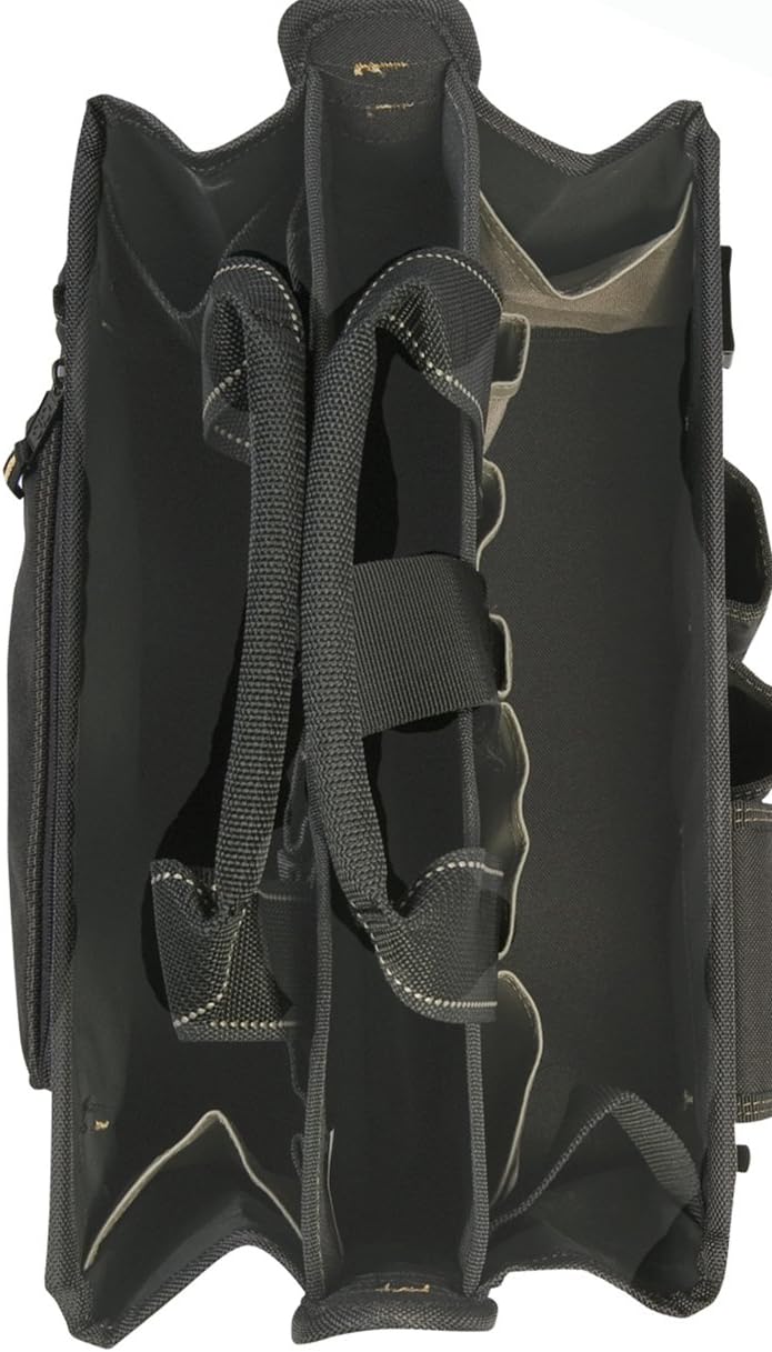 CLC Custom LeatherCraft 1529 16 In. Center Tray Tool Bag, 16 Pocket - Tool Box - 