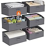 Lifewit Large Trapezoid Closet Storage Bins for