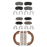 Transit Auto Front Rear Ceramic Brake Pads And