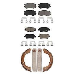 Transit Auto Front Rear Ceramic Brake Pads And
