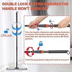 18 Professional Microfiber Mop Large Flat Mops for