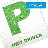 Simply TL1100 Pack of 2 Fully Magnetic Car P-Plates Twin Pack view 3