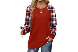 Saloogoe Sweatshirts for Women Crewneck Cable Knit Sleeve Sweaters Lightweight Fashion 2025