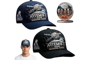 Artemis II Lunar Mission Commemorative Cap, Back to the Moon Lunar Mission Hat, Adjustable Artemis 2 Space Gift