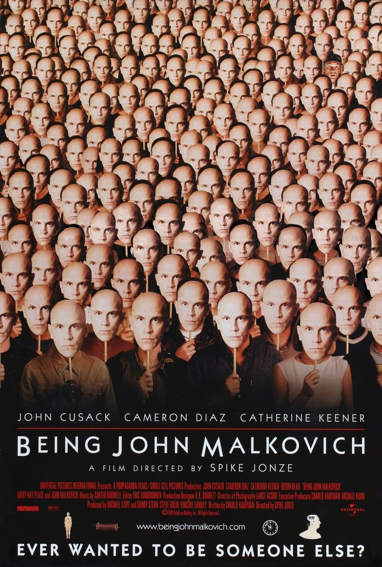 Kirbis Being John Malkovich Movie Poster 18 x 28 Inches