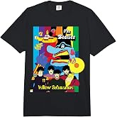 The Beatles Collage Poster Comfort Colors Adult Heavyweight T-Shirt