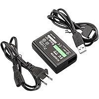 PS Vita Charger, AC Adapter Wall Charger Compatible with Sony Playstation Vita 1000 (Only Compatible with PSV 1000)