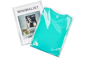 PigPotParty 9"x12" Self-Sealing Clear Cellophane T-Shirt Bags with Adhesive, 100 Pack Plastic Cello Packaging for Clothes, Gifts, Magazines, A4, Envelope, Letter & Small Business Use