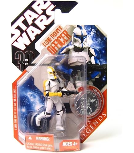 Star Wars Basic Figure SA Clone Trooper 3 3/4 Con Ologramma