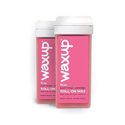 Amazon Com Waxup Rose Roll On Wax Hair Removal Wax Cartridge