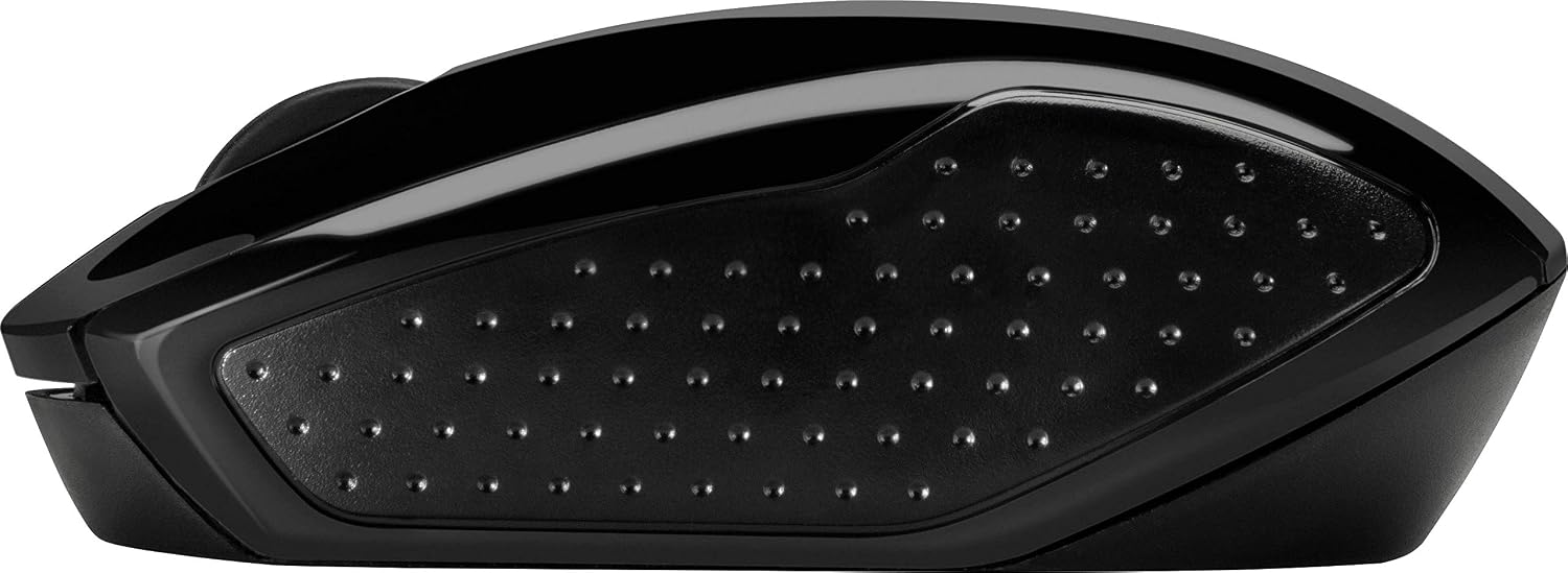 HP 220 Black 2.4 GHz USB Wireless Mouse with Blue LED 1300 Dpi Optical Sensor, Up To 15 Months Battery Life - Image 4