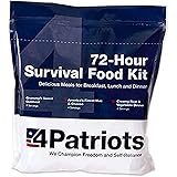 4Patriots: 72-Hour Emergency Food Supply Survival Kit, Perfect for Camping, Freeze Dried Preparedness Food, Designed to Last 