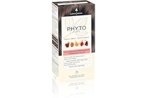 PHYTO Phytocolor Permanent Hair Color with Botanical Pigments, 100% Grey Hair Coverage, Ammonia-free, PPD-free, Resorcin-free, 0.42 oz