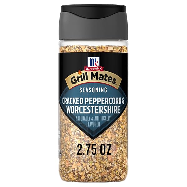 MCCORMICK GRILL MATES SEASONING, CRACKED PEPPERCORN & WORCESTERSHIRE,...