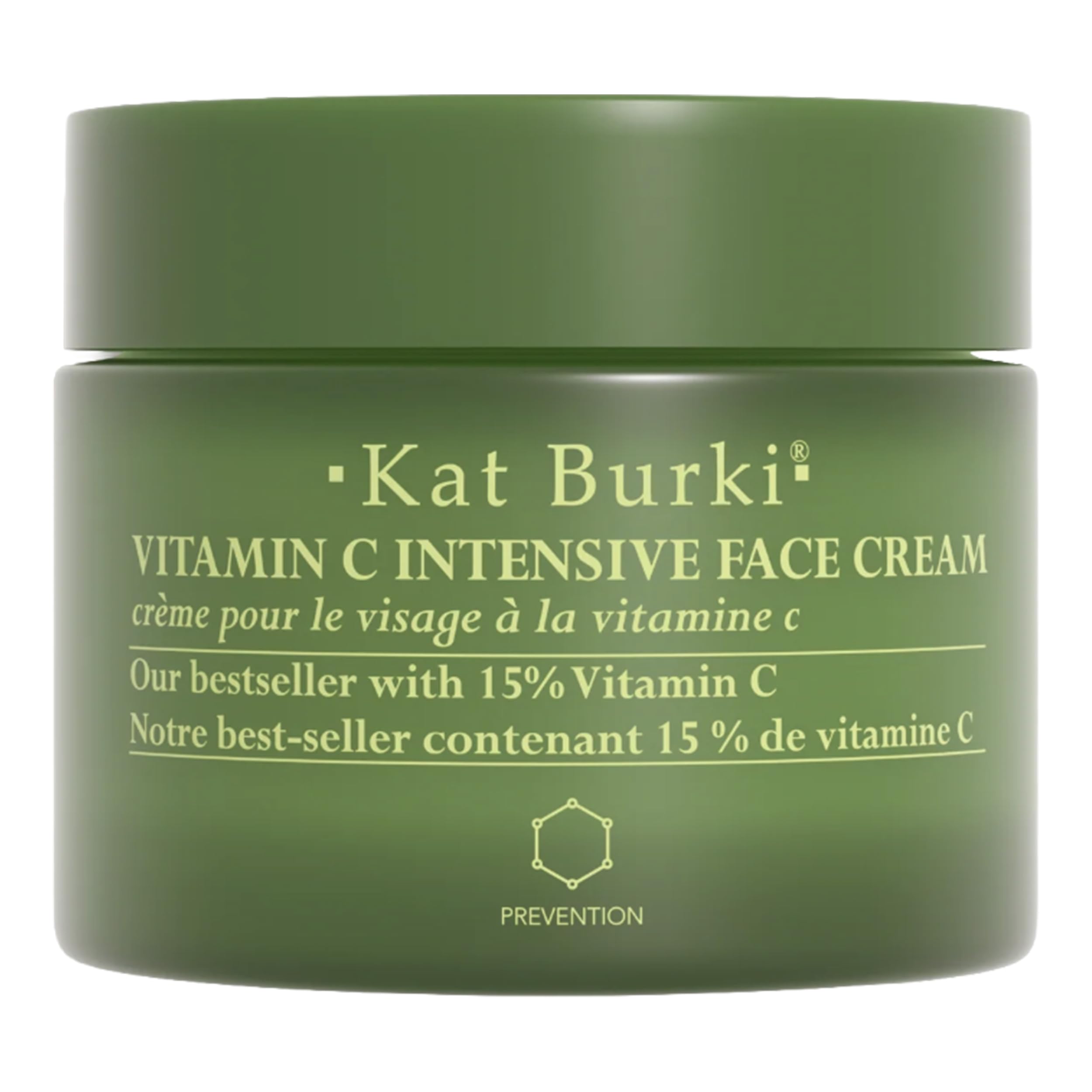 Photo 1 of KAT BURKI 15% Stabilized Vitamin C Intensive Face Cream, Radiance-Boosting Moisturizer for Glowing, Hydrated Skin, 1.7 Fl Oz