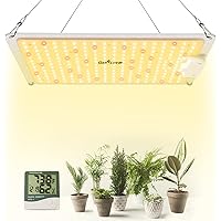 LED Grow Light, 1000W Full Spectrum Plant Lights for Indoor Plants with Thermometer Humidity Monitor, Sunlike Growing Lamps 3