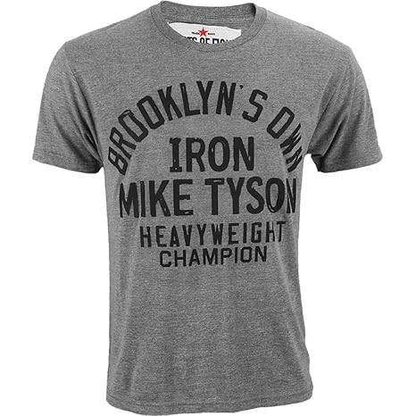 Roots of Fight Mike Tyson Brooklyn's Own Shirt Grey 3X-Large