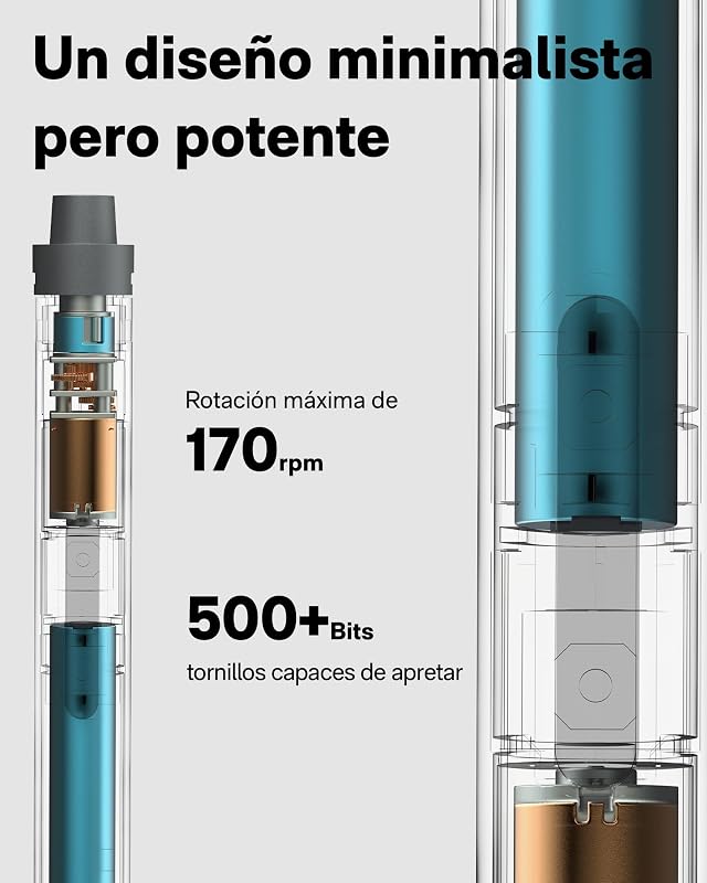 Destornillador Eléctrico Mini 25 en 1, Kit 3.7V Precisión