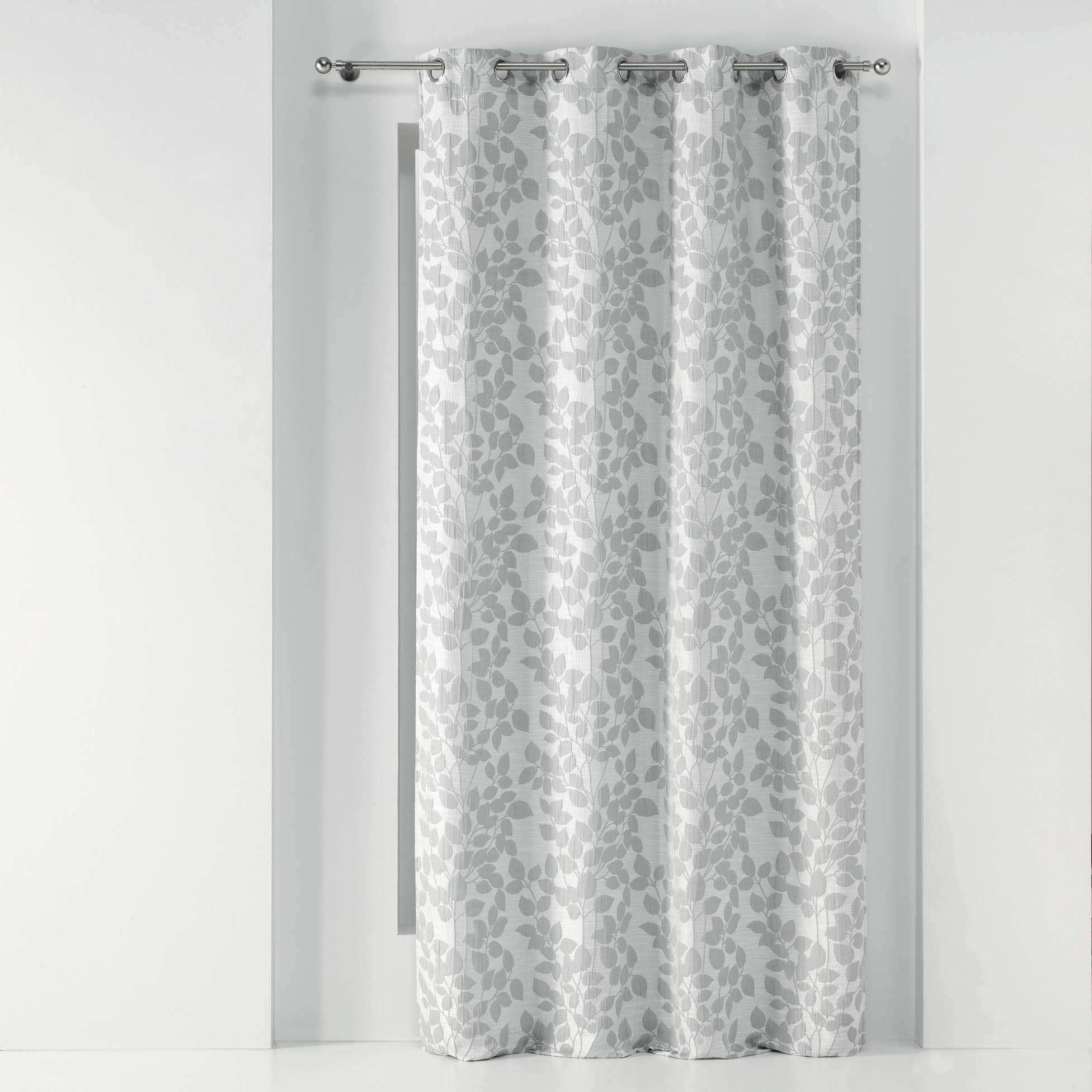 Douceur d'Intérieur Valeriane Jacquard Curtain with Eyelets 140 x 260 cm