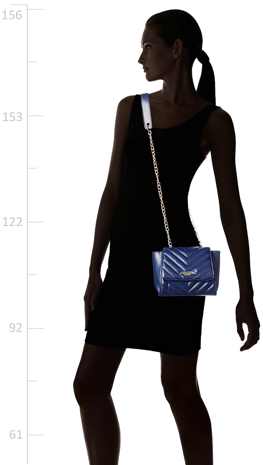 carlton london savanah women's handbag (blue)