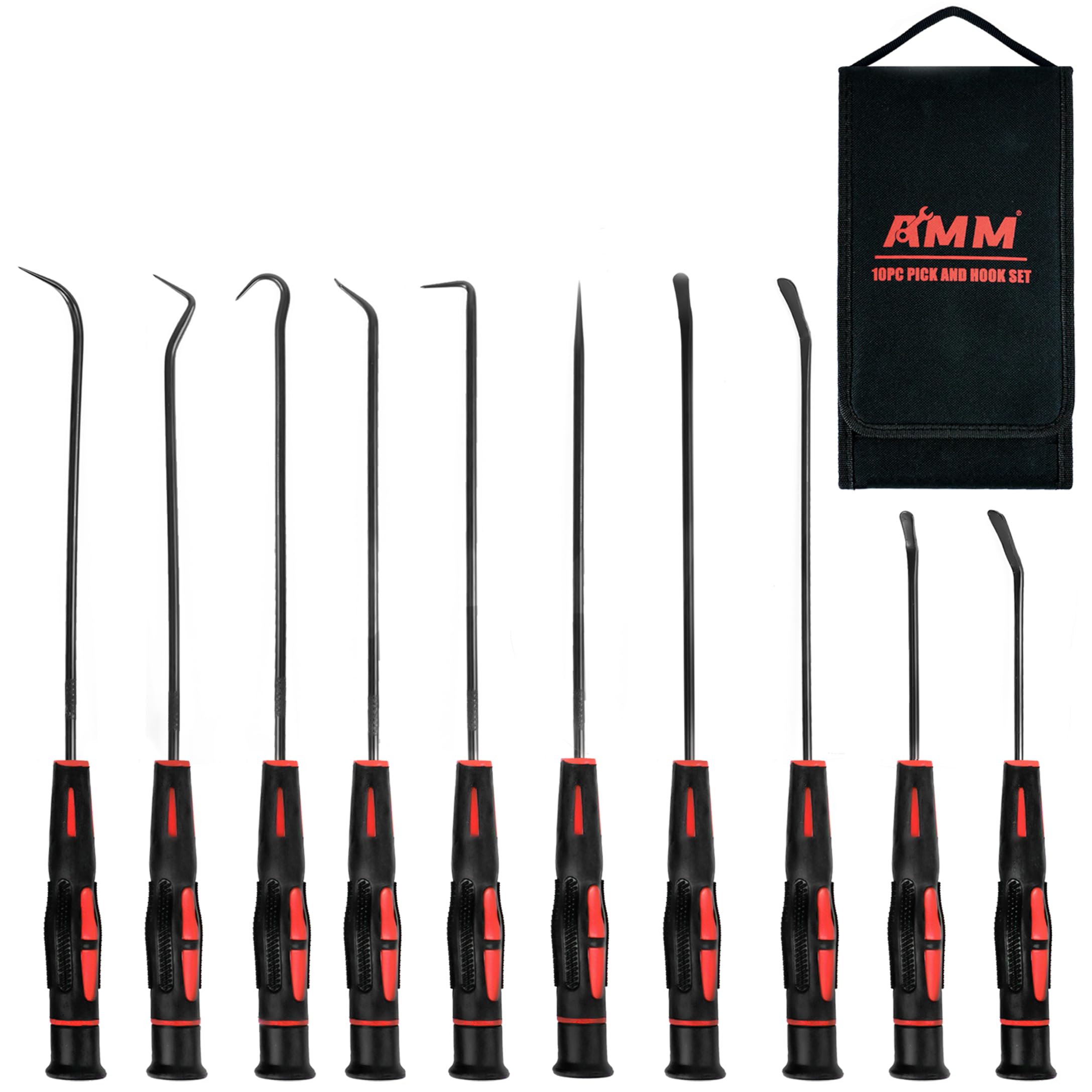 Photo 1 of AMM 10PCS Pick and Hook Set, Precision Automotive Hook Set, Car Auto Oil Seal/O-Ring Seal Gasket Mini Precision Hooks Puller Remover