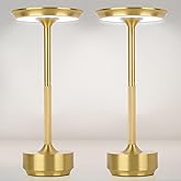 UYGEHGB Cordless Table Lamp Rechargeable 5000mAh, 3-Color Stepless Dimming Touch Sensor, Portable LED Desk Light for Bedroom,