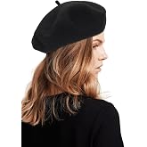 Women Wool Beret Hat, Classic French Artist Hat, Winter Warm Hat for Ladies