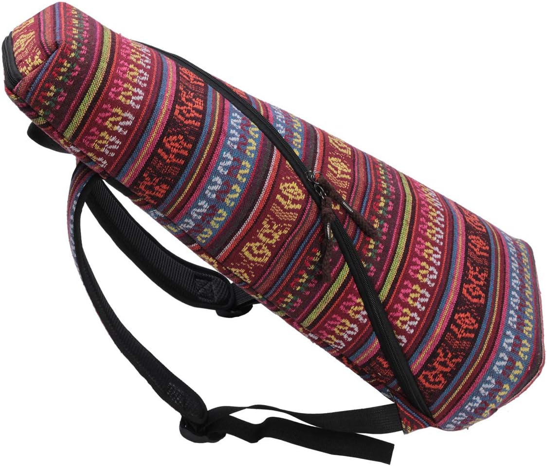 Glenmi Bohemian Ukulele Case Bag for Both Soprano Concert Ukulele 21'' 23'' 24'',10mm Sponge Padded