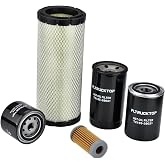 FLTRUCKTOP Filter Kit Compatible with Kioti CK25 CK27 CK30 CK35 Tractor | Replace 84612-43160,T2185-38031,T2195-38031,P822768,E7230-11081,E6201-32443