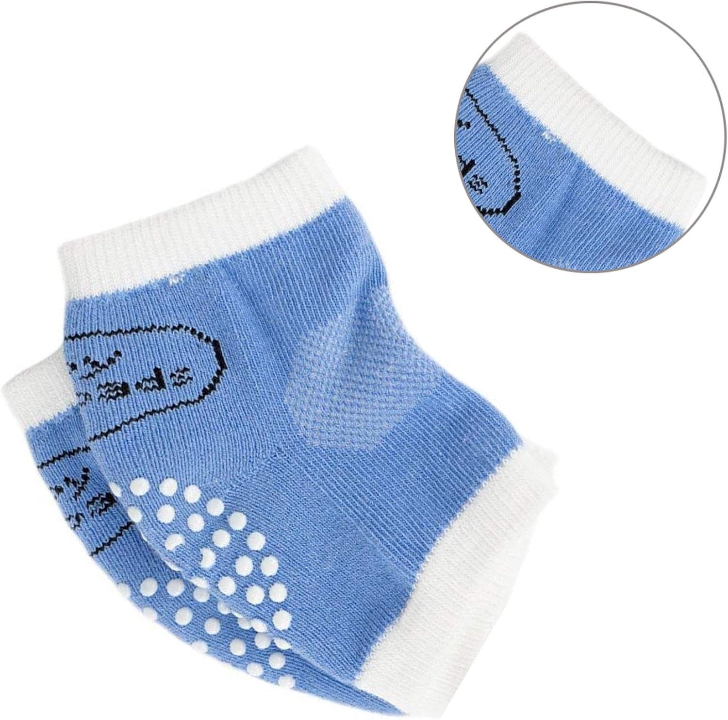 Baby Crawling Anti-Slip Knee Pads, Unisex Baby Toddlers Kneepads Leg Warmer 5 Pairs: Clothing