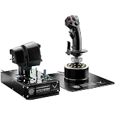 Thrustmaster HOTAS Warthog MKII - Official U.S. Air Force Replica - PC | 1:1 scale A-10C licensed replica for air combat, flight stick and throttle, 55 programable buttons, dual-engine control