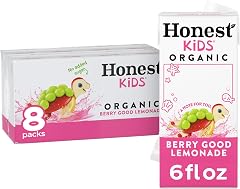 Honest Kids Organic Berry Good Lemonade, 8 boxes, 6 fz ea