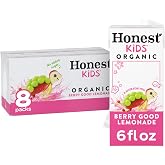 Honest Kids Organic Berry Good Lemonade, 8 boxes, 6 fz ea