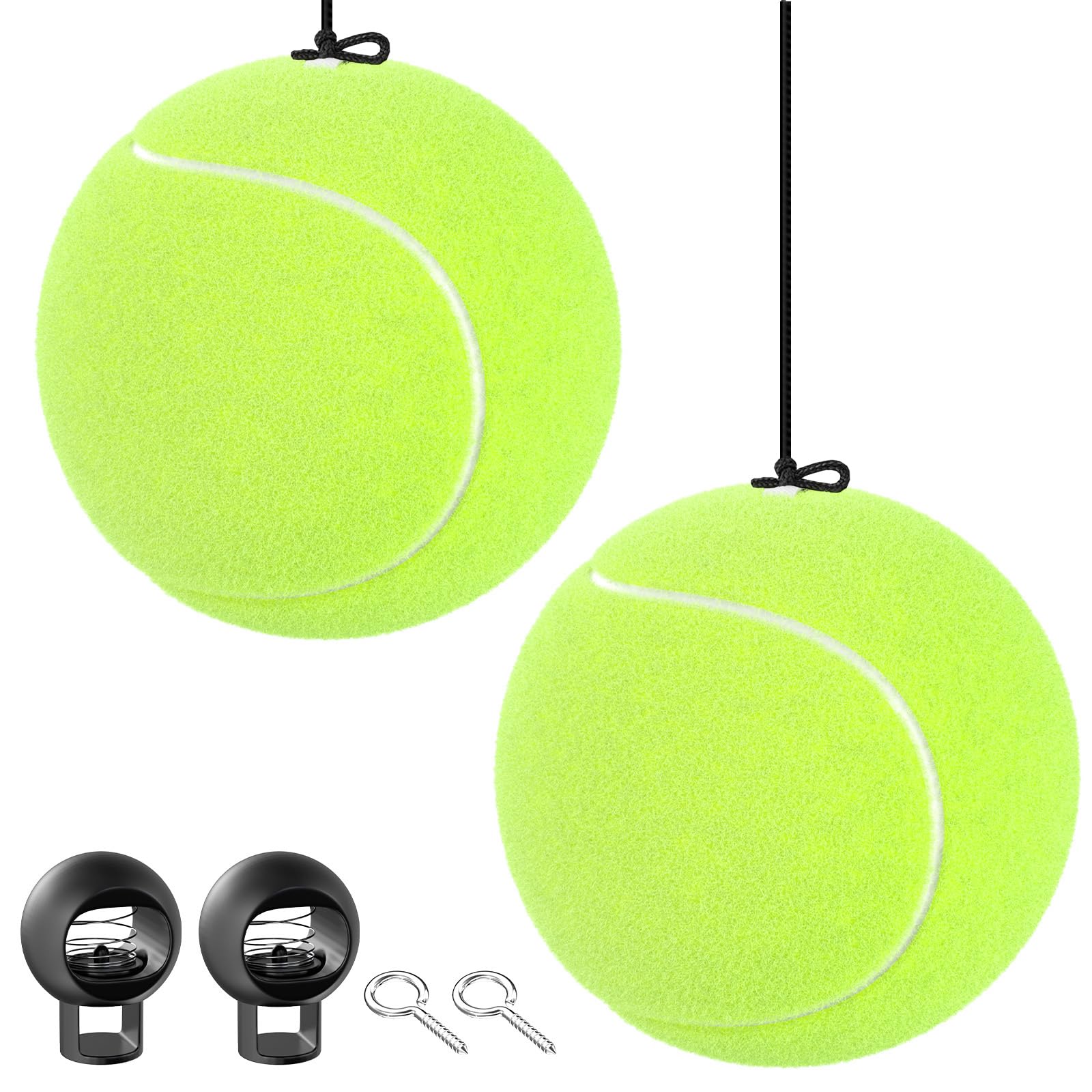 Photo 1 of BFXM Garage Tennis Ball Parking Aid, Parking Guide System for Garage Accessories, Stop Indicator, Parking Assist Ball, Aid-Parking Kit, Garage Car Stopper, Pack of 2