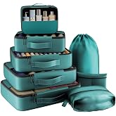 8 Set Packing Cubes for Travel,Luggage Organizers for Travel Accessories