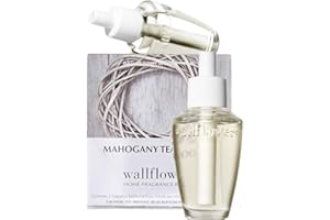 Bath & Body Works Mahogany Teakwood Wallflowers Home Fragrance Refills, 2-Pack (1.6 fl oz total)