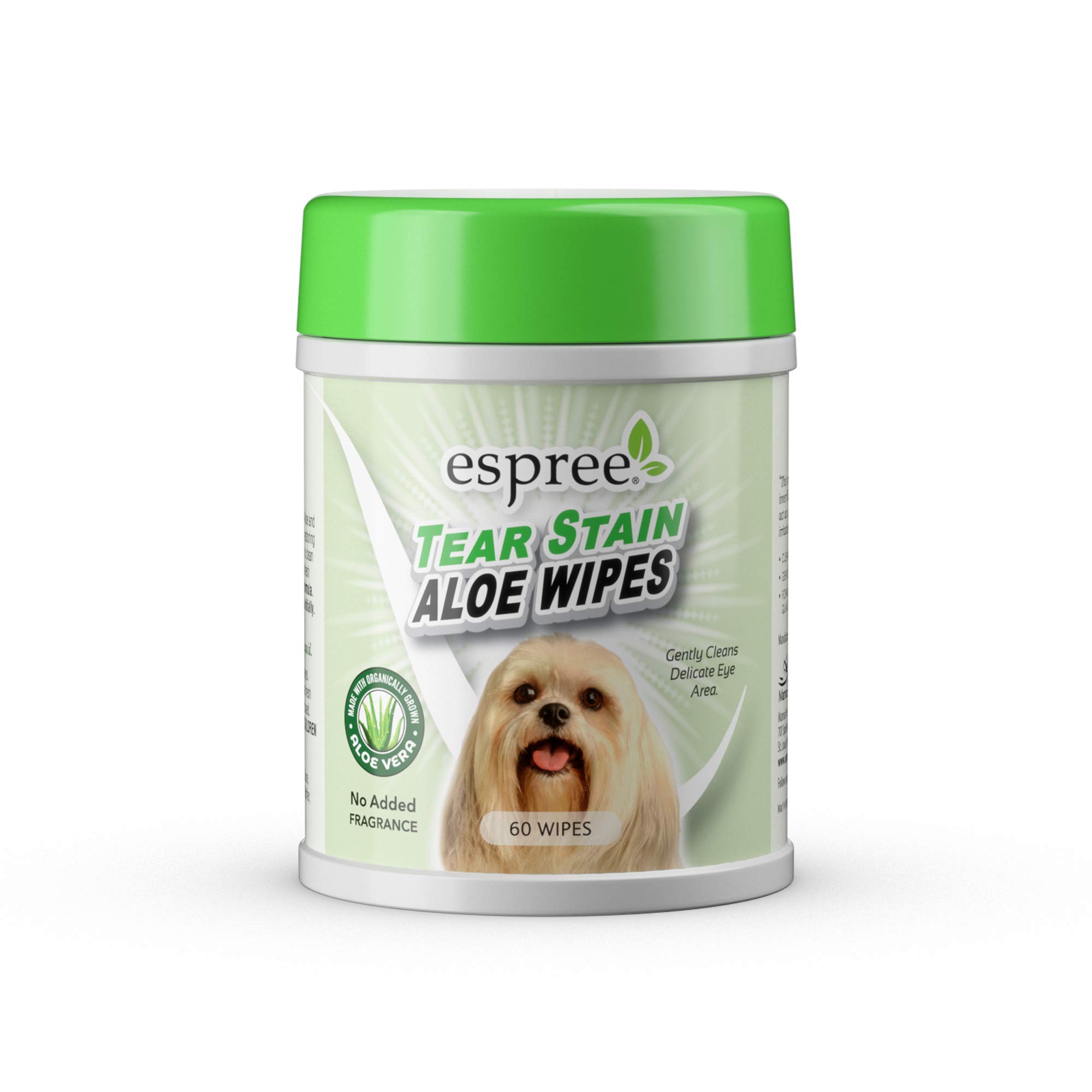 Espree Tear Stain Wipes for Dogs, 60 Wipes