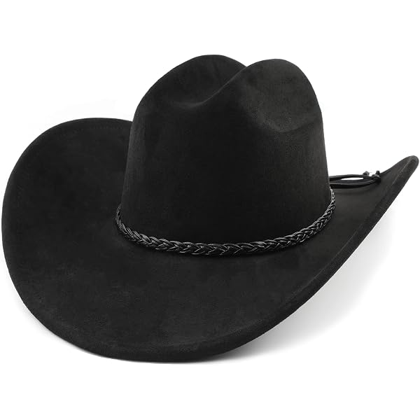 Stetson Roxbury Shapeable Leather Cowboy Western Hat, Black  display picture 1