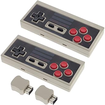 2x Smartfox Wireless Controller Gamepad Joypad für Nintendo Mini NES Classic