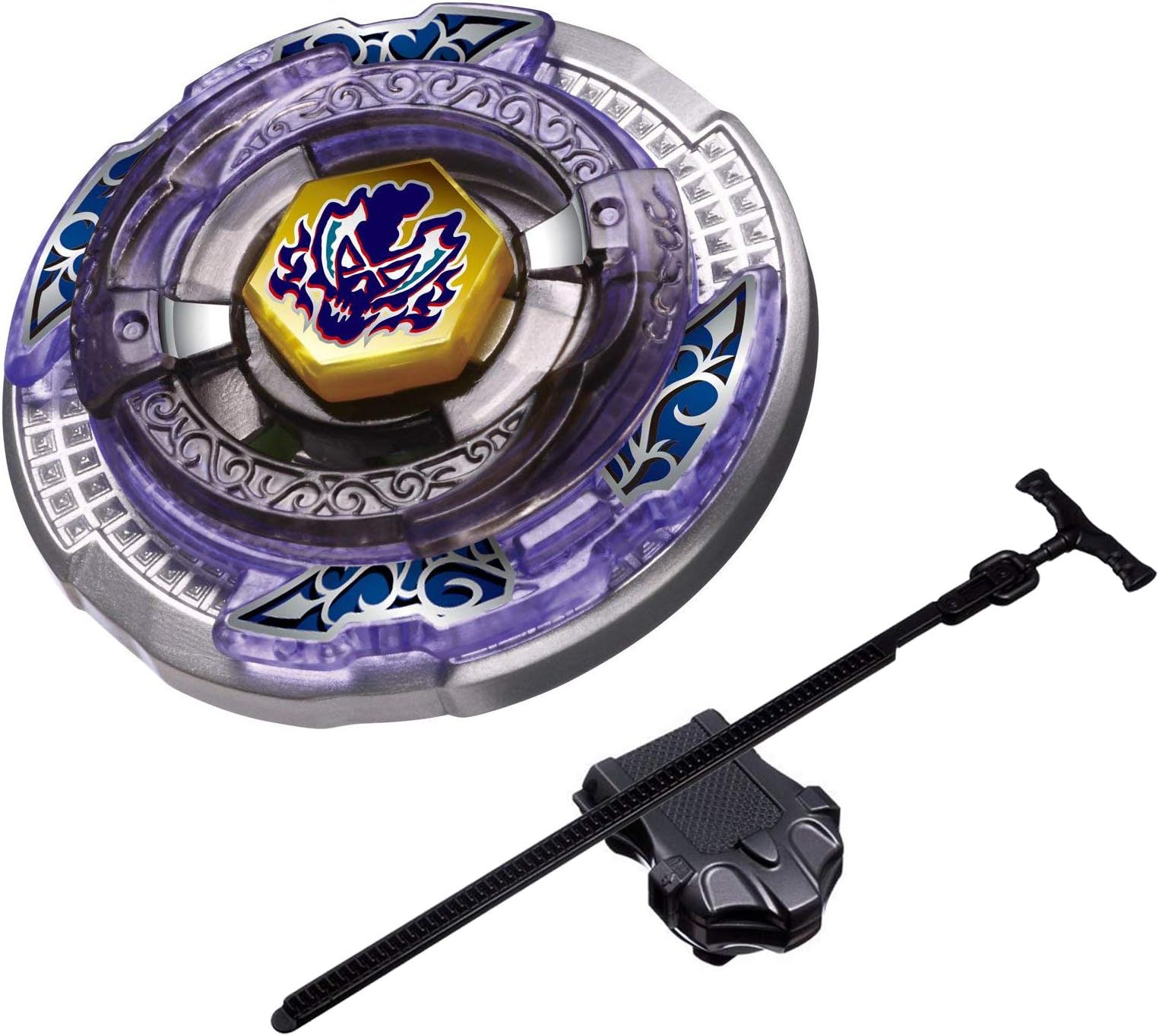 LAZORA Bey Battle Burst Matel Fusion Scythe Khronos BB113 T125EDS 4D with Launcher Set gt Fury Toy for Prime Boys Sparking