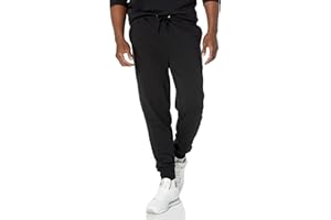 Amazon Essentials Men's Jogger Pants, Casual Relaxed Fit, Lightweight French Terry (Available in Big & Tall)