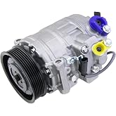 Pamolag AC Compressor For BMW 328i 2008-2013 3.0L | For 130i 2006 3.0L, 7SEU16C Air Conditioning Compressor, OE ref CO11049C
