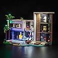 LocoLee LED Light Compatible with Lego Modern House - No Models Only Light, Creative Lighting Set Accessories Compatible with Lego 31153 Modern House Set