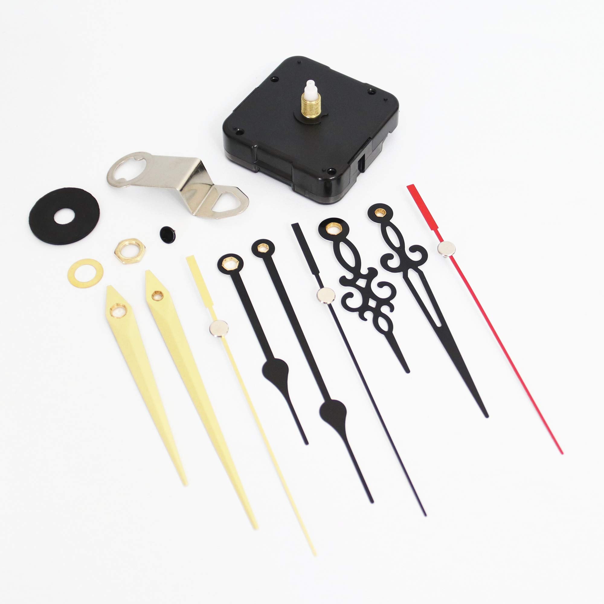 TIKROUND Youngtown 12888 Movement for Clock Repair Replacement 16mm(41/64 inch) Shaft Length 8mm (5/16 inch) Thread Length.