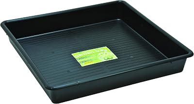 Garland Hydrogarden Garland 80 x 80cm Square Tray Black