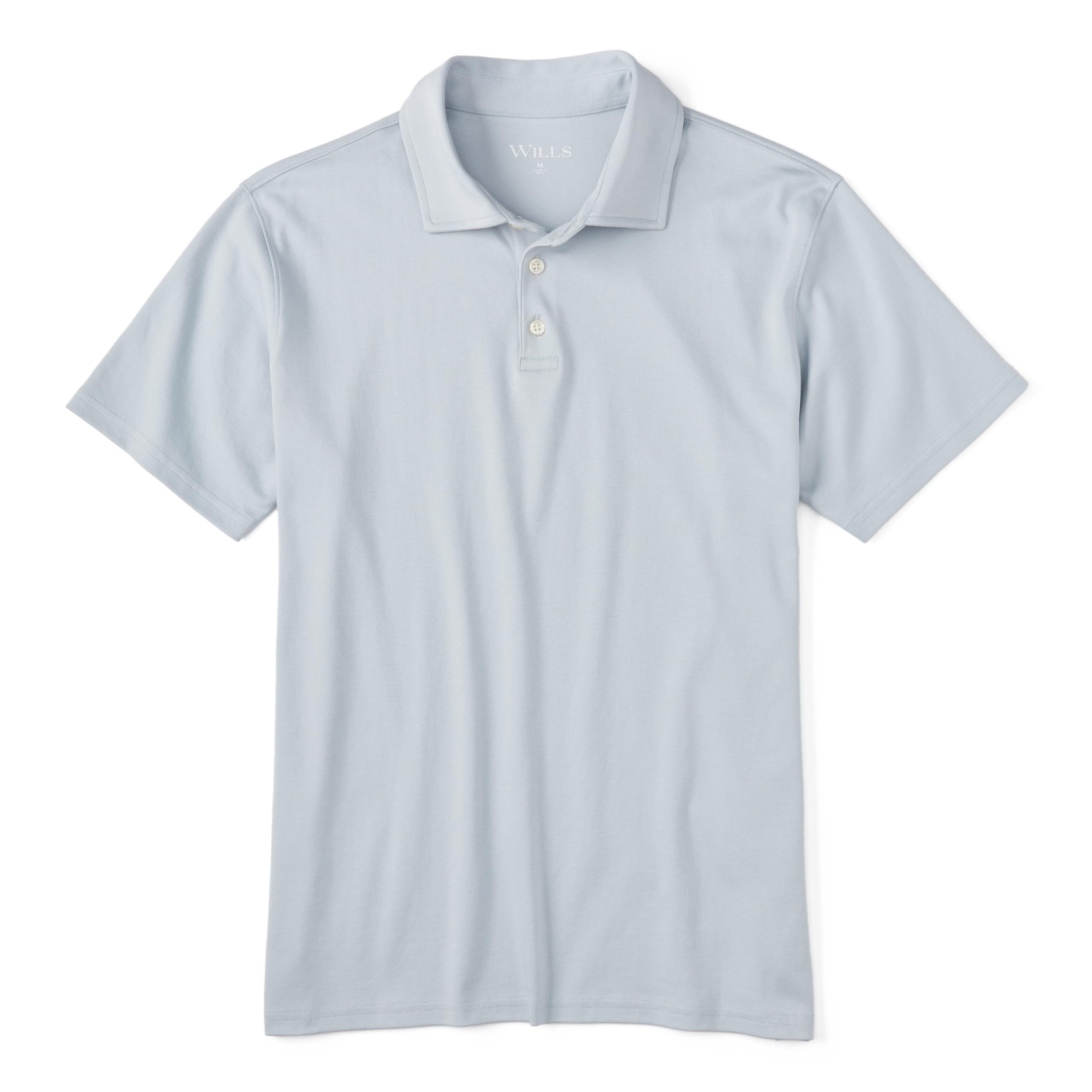 Photo 1 of Huckberry Wills Aloeknit Polo, Blue, S
