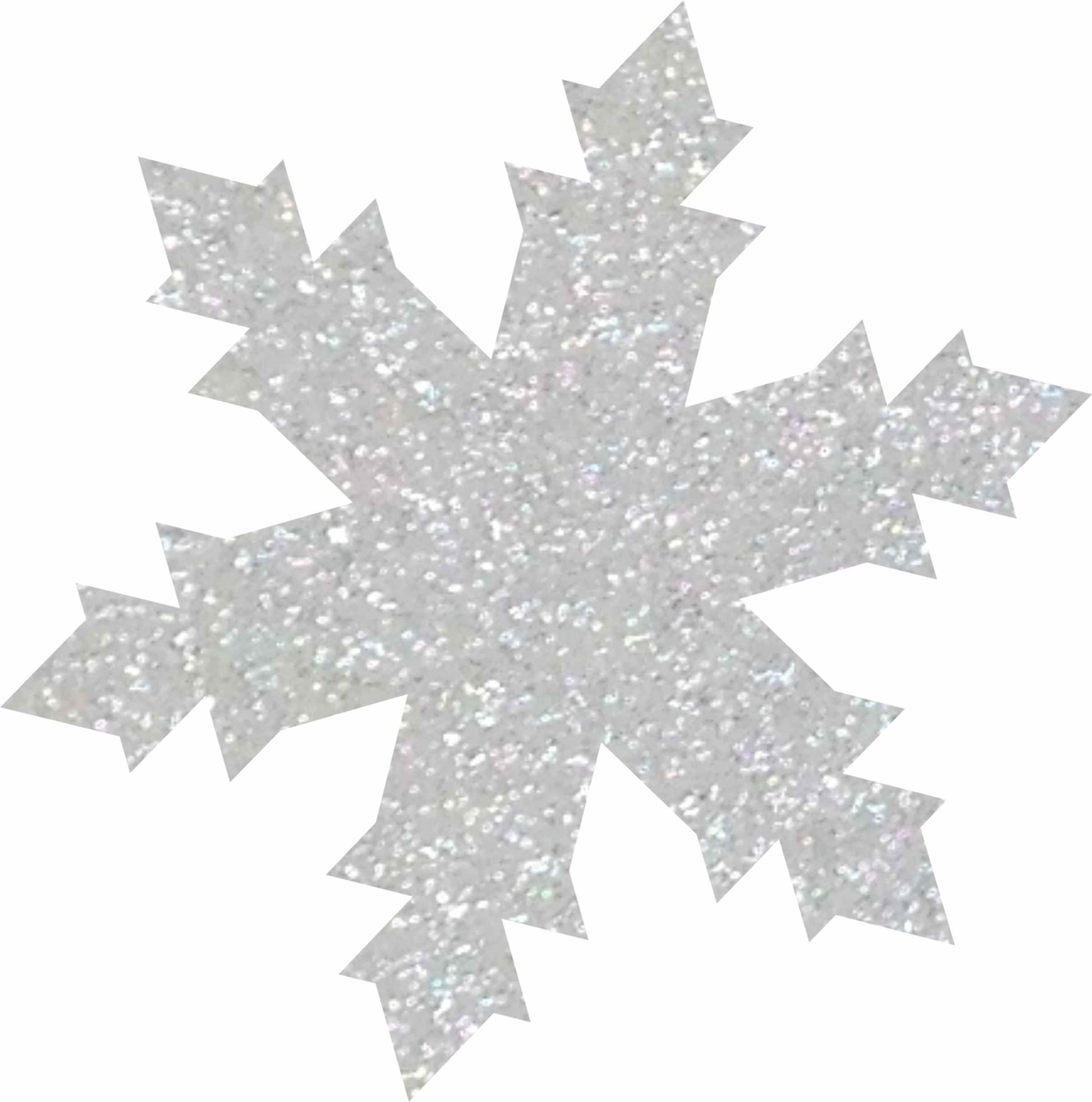 Petra's Craft News 100 x 30 mm Glitter Snowflakes Confetti, Fliz Grey White 18 x 12 x 3 cm