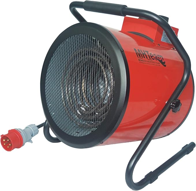 Mhteam-Eh4-09 - Calefactor profesional trifásico, 9000 W, color ...